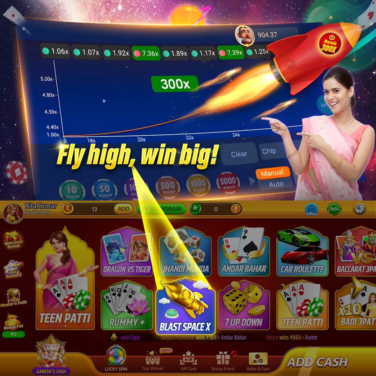 1111 bet 2 How to play Spinach Stud Stars Winning Strategy?